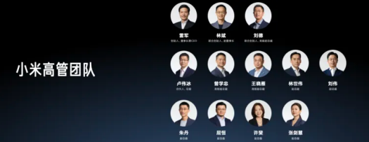 Lei Jun 2025 Annual Speech-Xiaomi's Senior Management Team